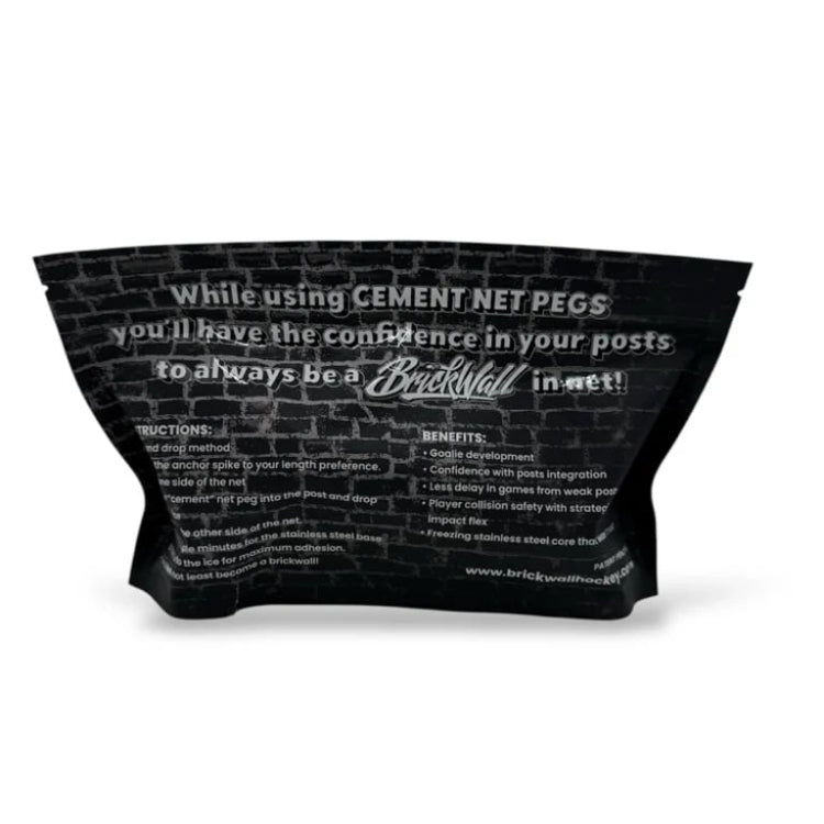 Hockey Net Pegs | BrickWall Game Ready Stainless Steel